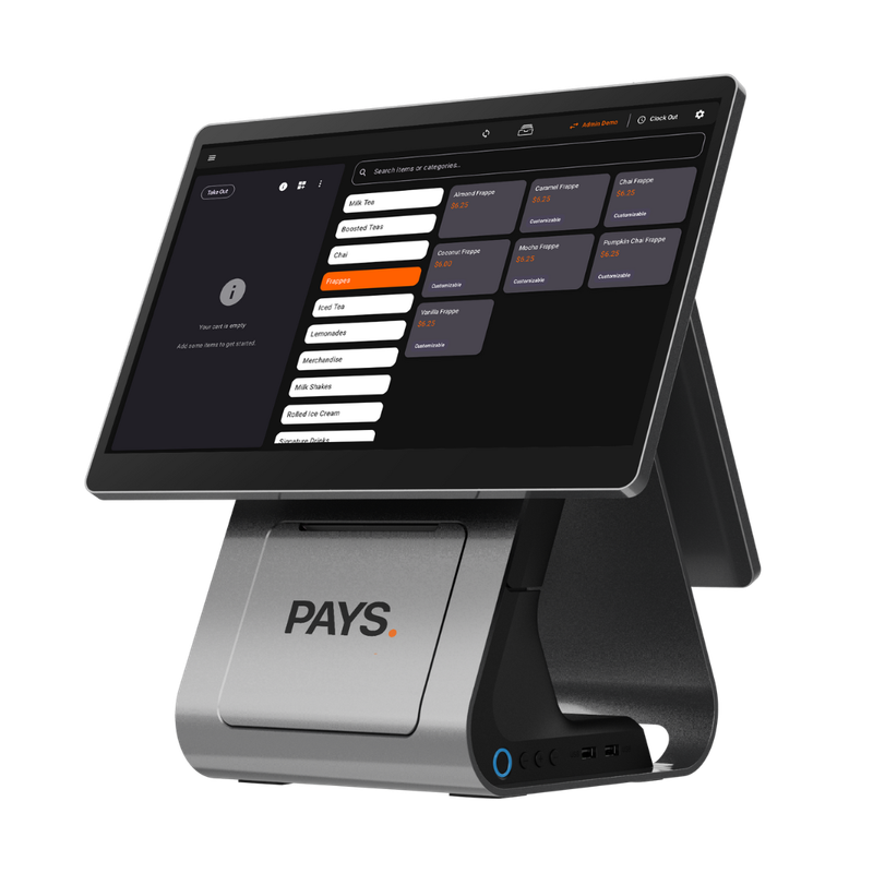 PAYSPOS Station — POS System offered by GG Merchant Services